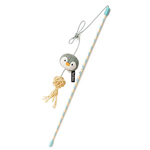 CAÑA GATO CON PINGüINO